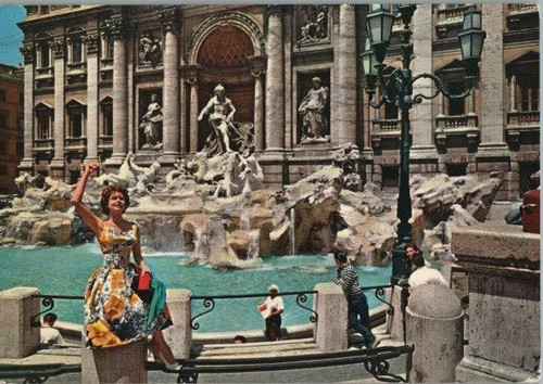 Fontana trevi roma - fontana,