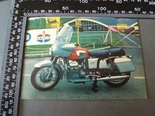 CARTOLINA VINTAGE ANNI 60/70 LITOTIPOGRAFICA LEA MOTO GUZZI V7 