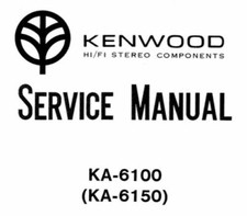 KENWOOD KA-6100, KA-6150