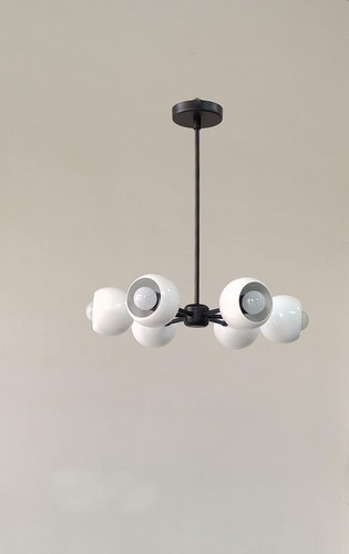 Lampadario ottone grezzo a - in,