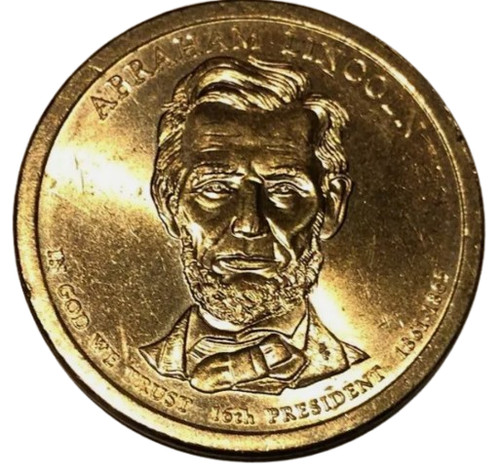 Abraham lincoln moneta - $1,