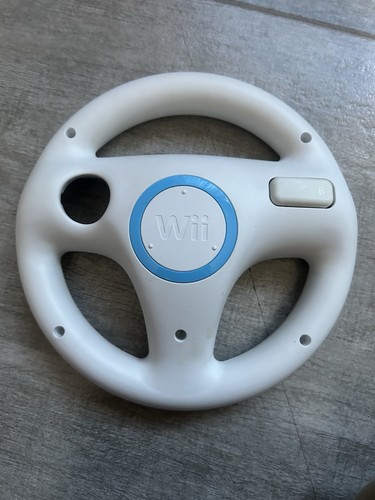 Volante nintendo wii - volante, bianco