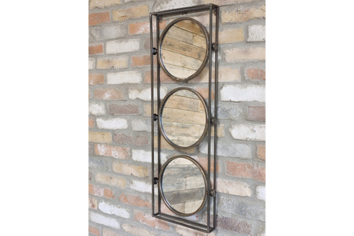 Industrial mirror with metal - industrial,