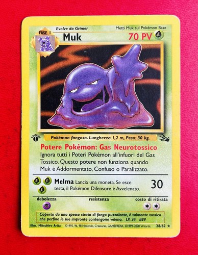 Lotto carte pokemon - lotto, muk
