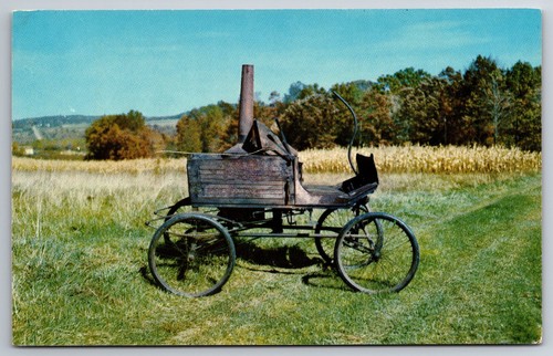 Cartolina epoca auto 1889 - cartolina,