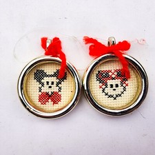 Christmas Ornament Mini Cross