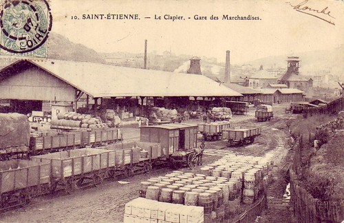 Cpa etienne le clapier - 42,