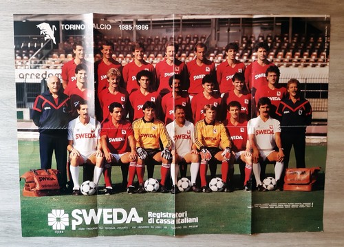 Poster torino calcio - calcio, 1985