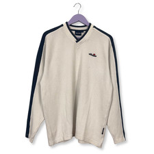 Felpa Ellesse Vintage bianca