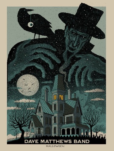 Poster testo halloween dave - halloween,