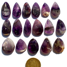 17 pezzi ametista brasiliana