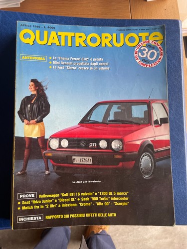 Rivista quattroruote aprile - rivista,