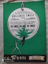 I 4 CARAVELS "BOLLENTE TWIST" - "TO TWIST OR NOT TO TWIST" - 1962 - ED. C.A . RO