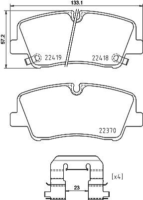 Brembo 089 kit - brembo, p