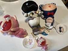 Takashi Murakami Set di 4 peluches