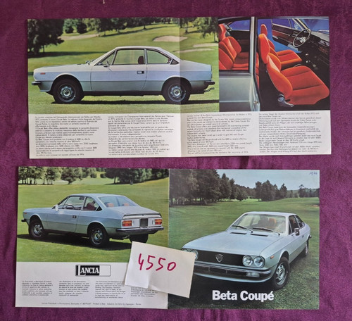 4550 dépliant lancia - n°4550,