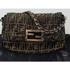 Borsa a tracolla Fendi Tabacco