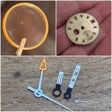 OMEGA SEAMASTER 120 BIGBLUE 176.004 LANCETTE D'EPOCA PIÙ QUADRANTE E VETRO 