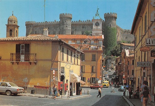 Cartolina bracciano via - bracciano,