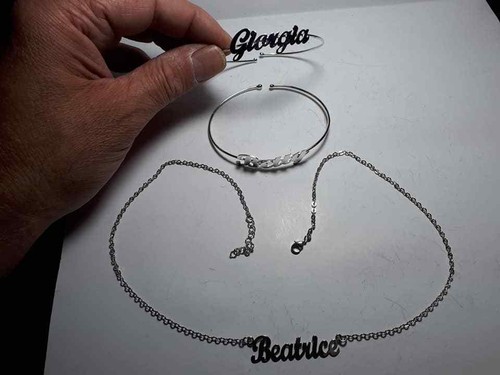 Collana bracciale o - collana,