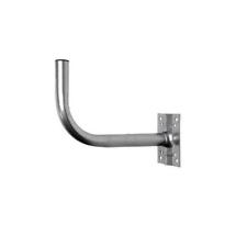 STAFFA SUPPORTO FISSAGGIO PARABOLA ANTENNA SATELLITARE SAT 90° 40 CM MURO PARETE