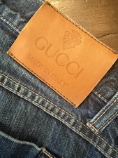 Gucci jeans blu, taglia IT 46