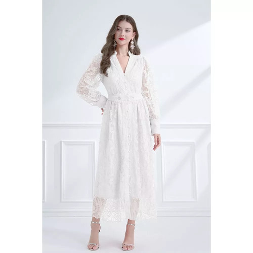Vestito bianco elegante - vestito,