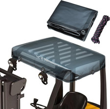 Copertura universale per carrello elevatore trasparente colorata - protezione UV - resistente wa