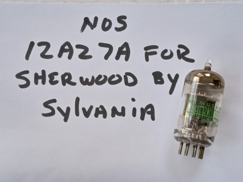 Sylvania 12az7a tubo - sylvania,