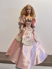 Abito De Barbie Rapunzel rosa e oro in due pezzi Mattel 1997