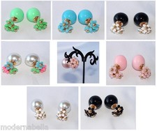 orecchini Doppia perla 3