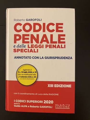 Codice penale esame avvocato - penale,