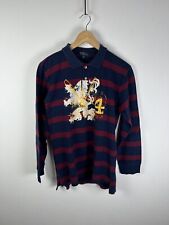 Polo Ralph Lauren Rare Navy Blu  Long Sleeve Shirt Size Extra Large XL Men