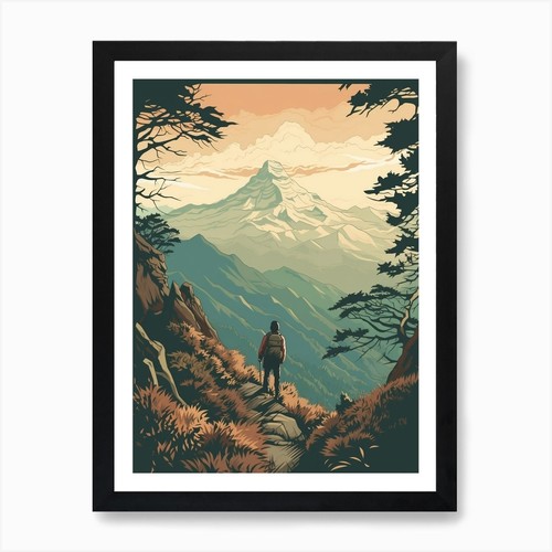 Poon hill trek nepal - poon, poster