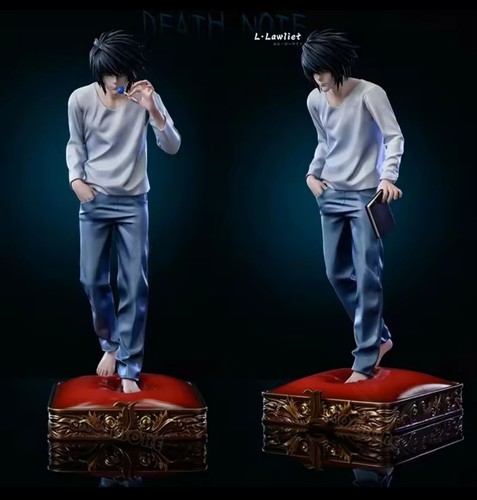 Death note personaggio lawliet - death,