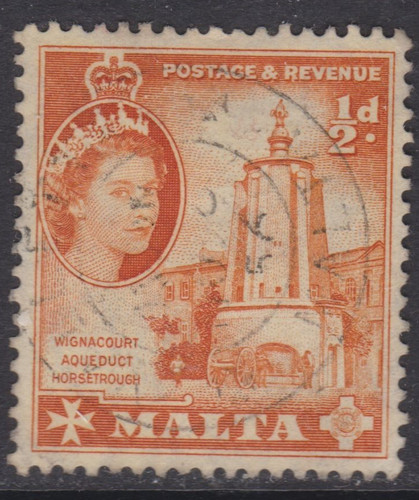 Malta 1956 acquedotto - malta,