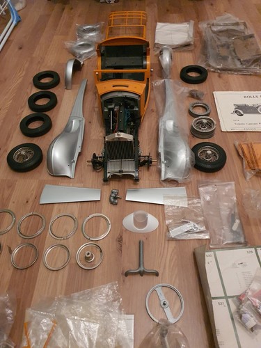 Kit modellino pocher - pocher, rolls