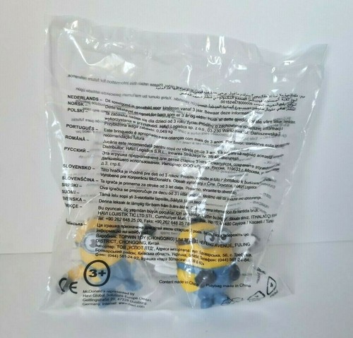 Mcdonald happy meal minions - happy,
