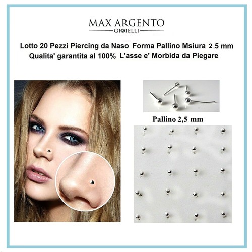 Orecchini naso piercing - orecchini,