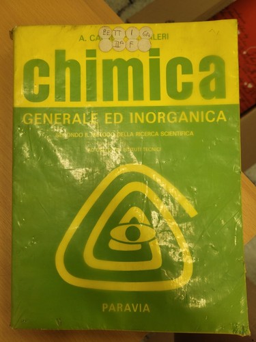 Chimica generale inorganica - chimica,
