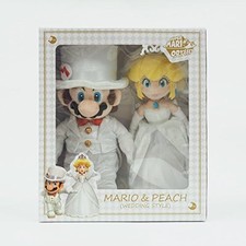 Peluche Sanei Boeki Super Mario Odyssey Mario Peach stile matrimonio OD04 Nintendo