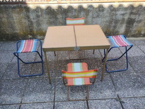 Tavolo pic nic pieghevole - , e