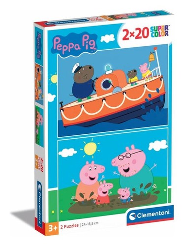 Clementoni puzzle 2x20 - clementoni,