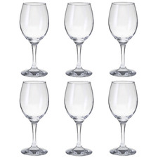 Set 6 bicchieri calici da vino rosso bianco acqua COK Zar gran vino in vetro