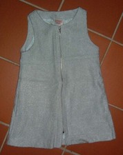 ABITO STEFANEL BOUCLE AZZURRO ABBIGLIAMENTO BIMBA 112 = 5/6 ANNI