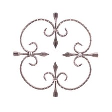 Rosone rosoni in ferro battuto decoro per cancello ringhiera scale art.  03.008