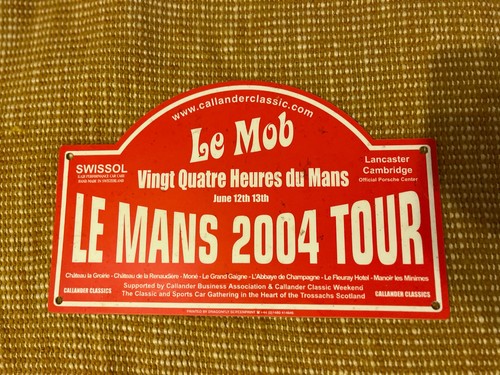 Rally sign mans 2004 tour - rally,