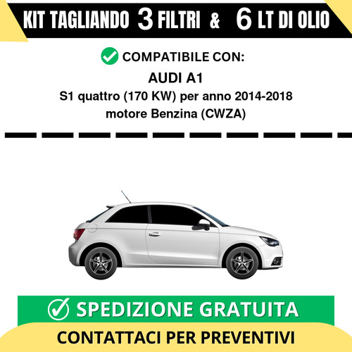 Tagliando per audi s1 - tagliando,