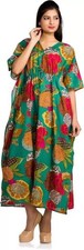 Abito lungo in cotone maxi