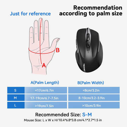 Mouse wireless ricaricabile - mouse,